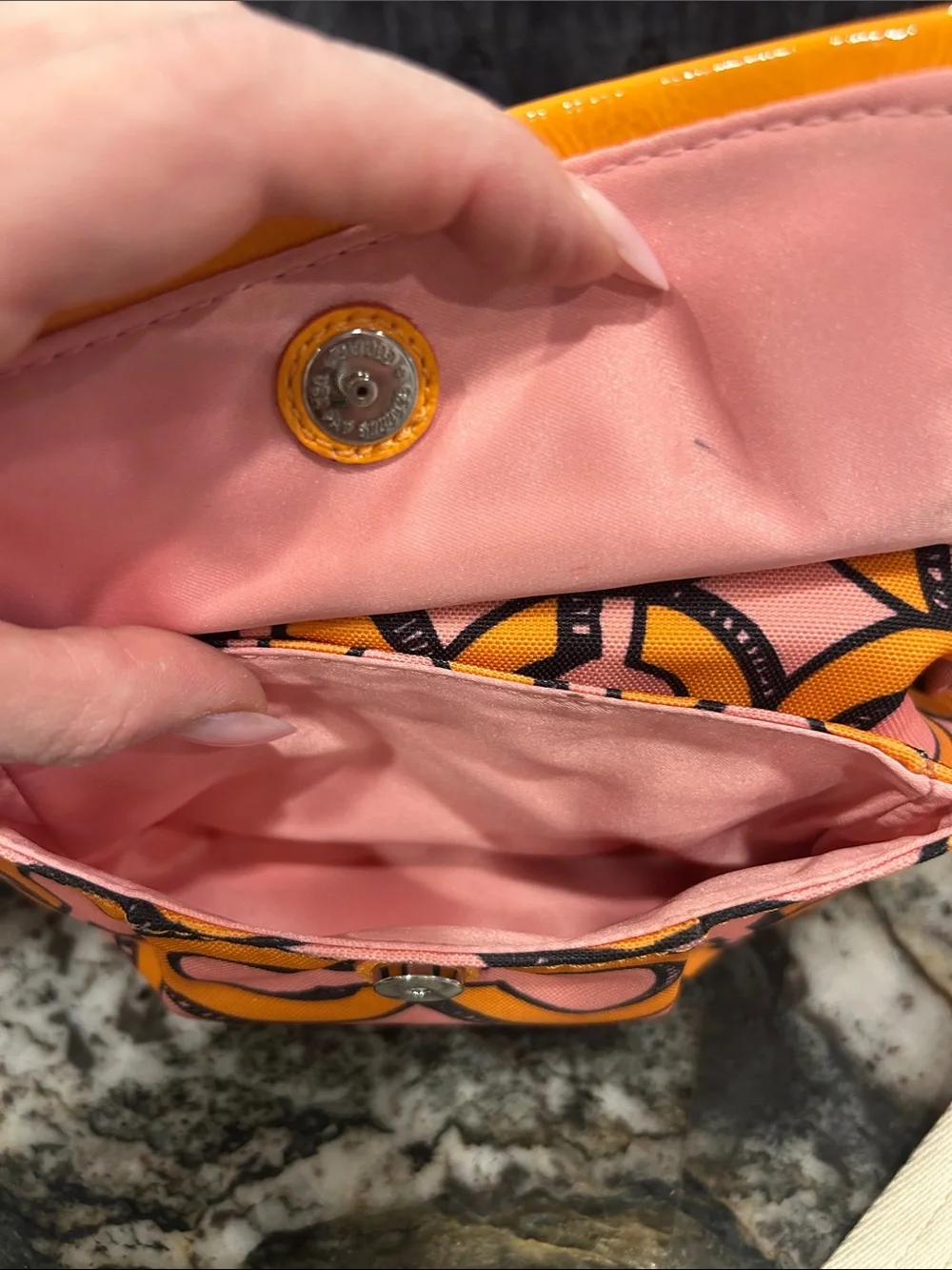 Coach Y2K Orange and Pink Poppy Collection